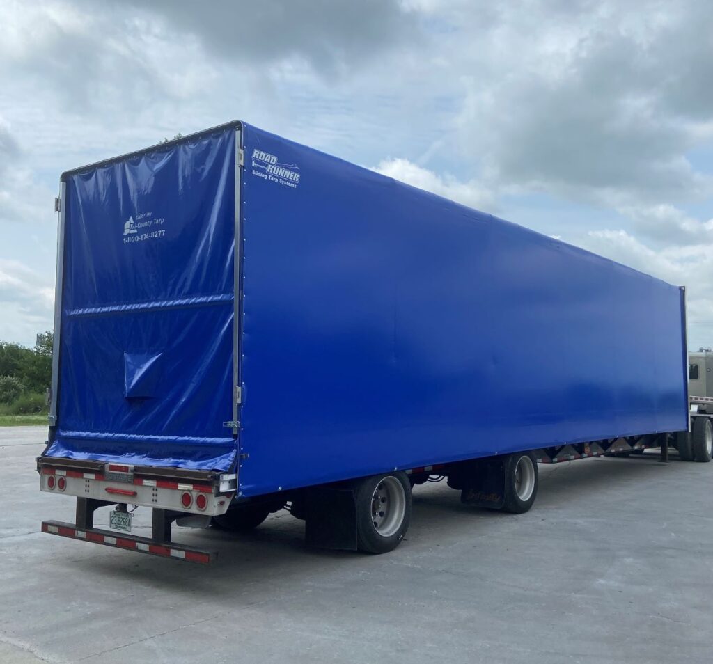 Road Runner Sliding Tarp System TriCounty Tarp