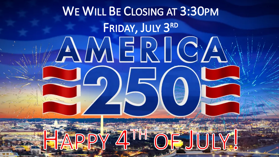 closed 4th of july