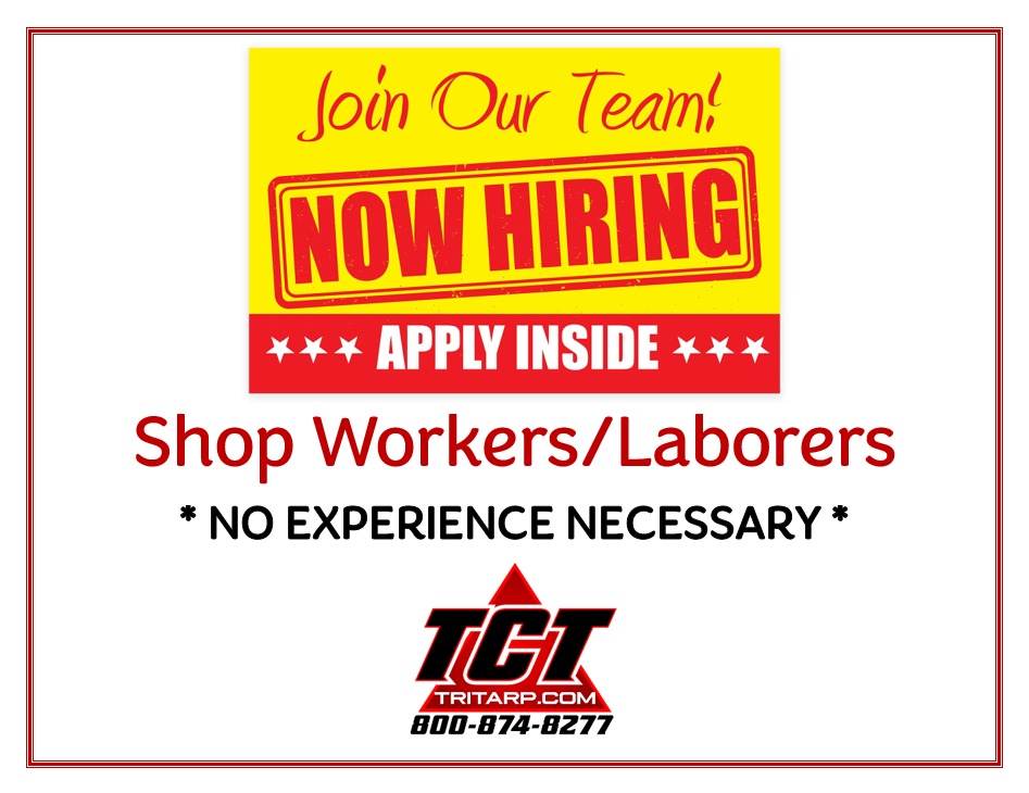Now Hiring Shop